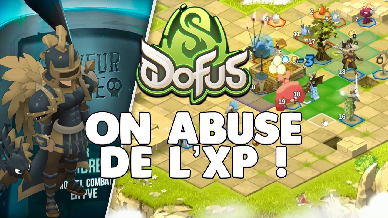 On enchaine les niveaux + un sort très puissant ! (Dofus 3 #4) TEAM OMBRE DE 8