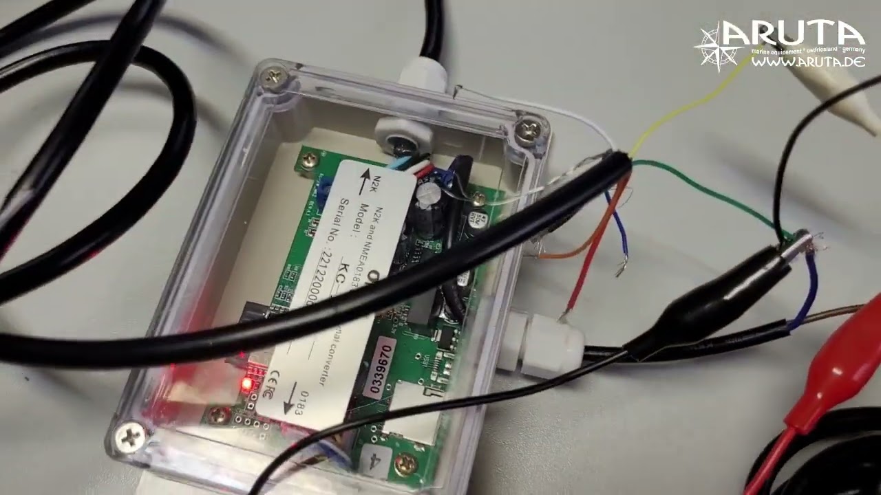 ONWA KC 2W NMEA 0183 to NMEA2000 & WiFi WLan adapter works with ONWA KP 708A & KP 39A class B transp