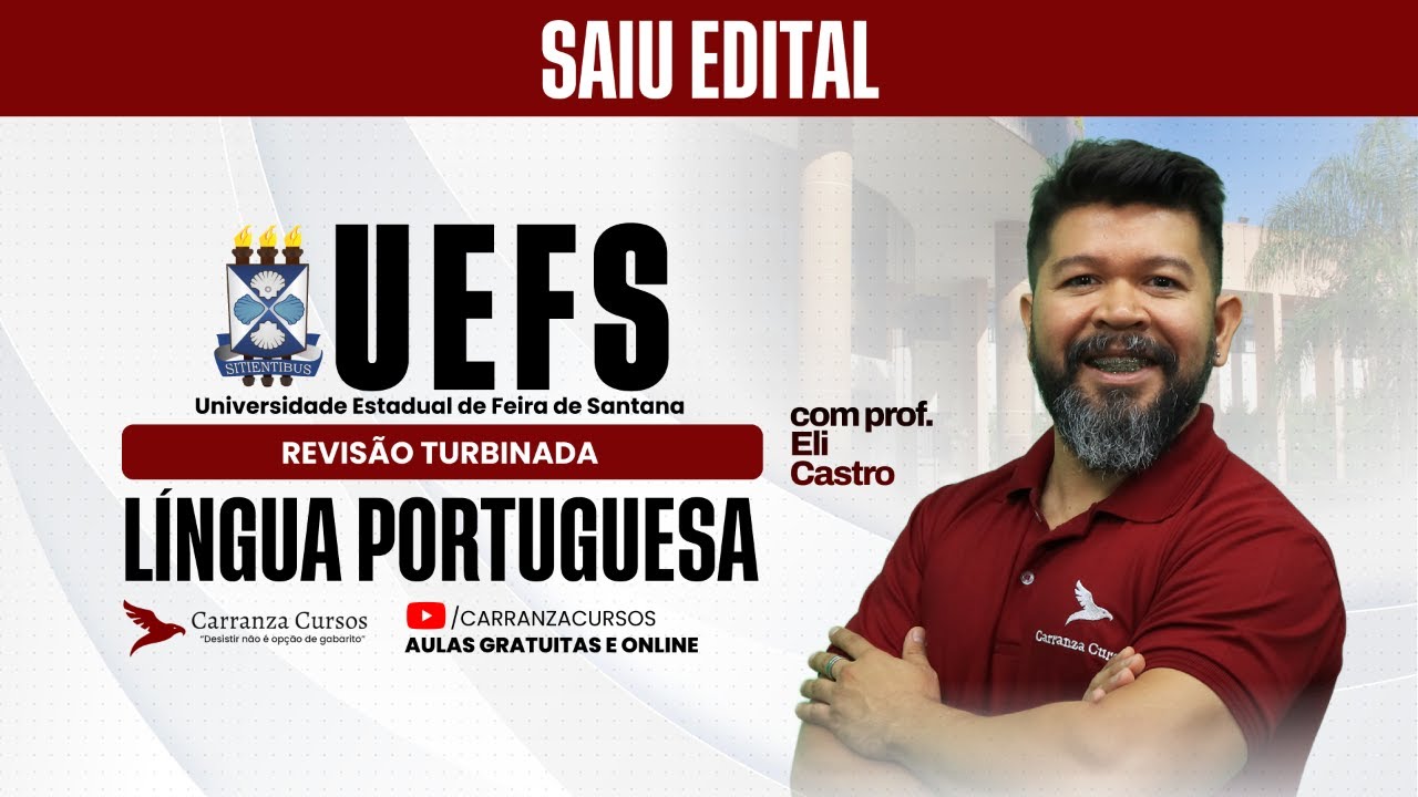 Concurso UEFS | Língua Portuguesa para Prova | O que mais cai