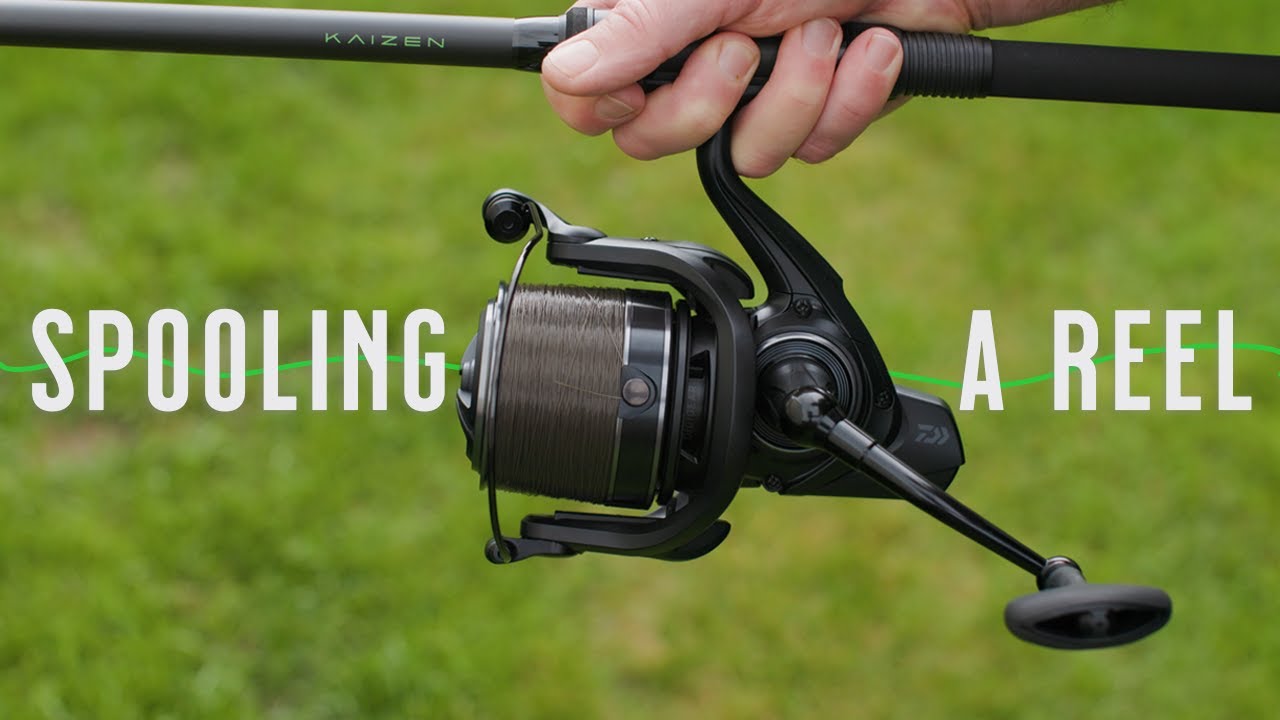 How To Spool A Fishing Reel - the best way to put line on your reel!