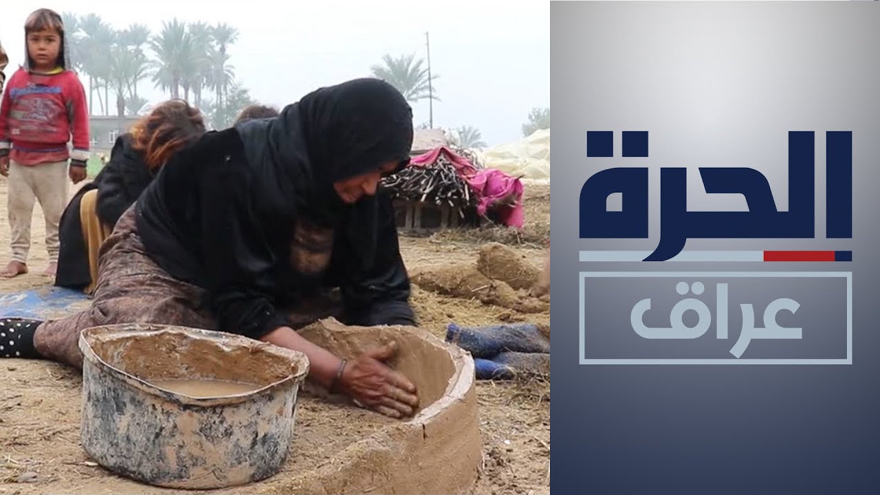 صلاح الدين.. مسنة تمتهن صناعة تنانير الطين