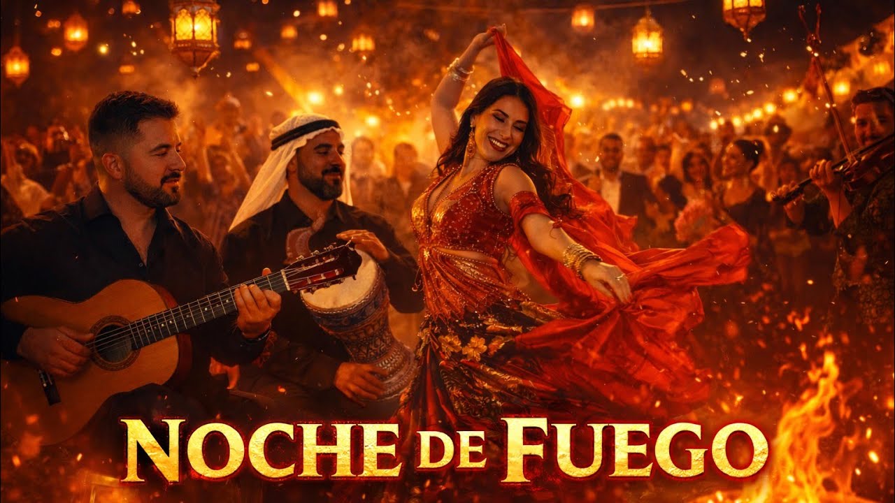 NOCHE DE FUEGO 🔥 Flamenco Gypsy | Andalusí Arabic & Sefarad