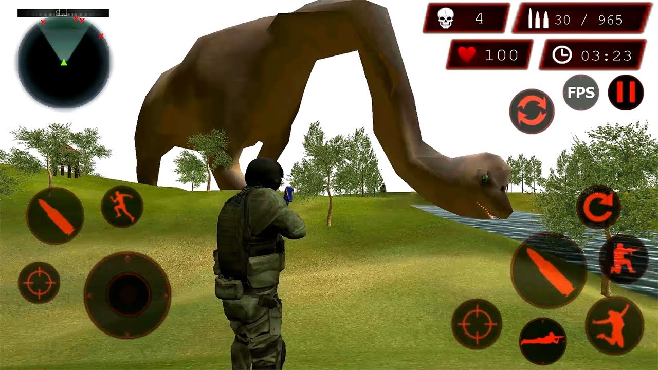 Dino Hunt Survival Shooting - Dinosaur Hunter Games Android Gameplay