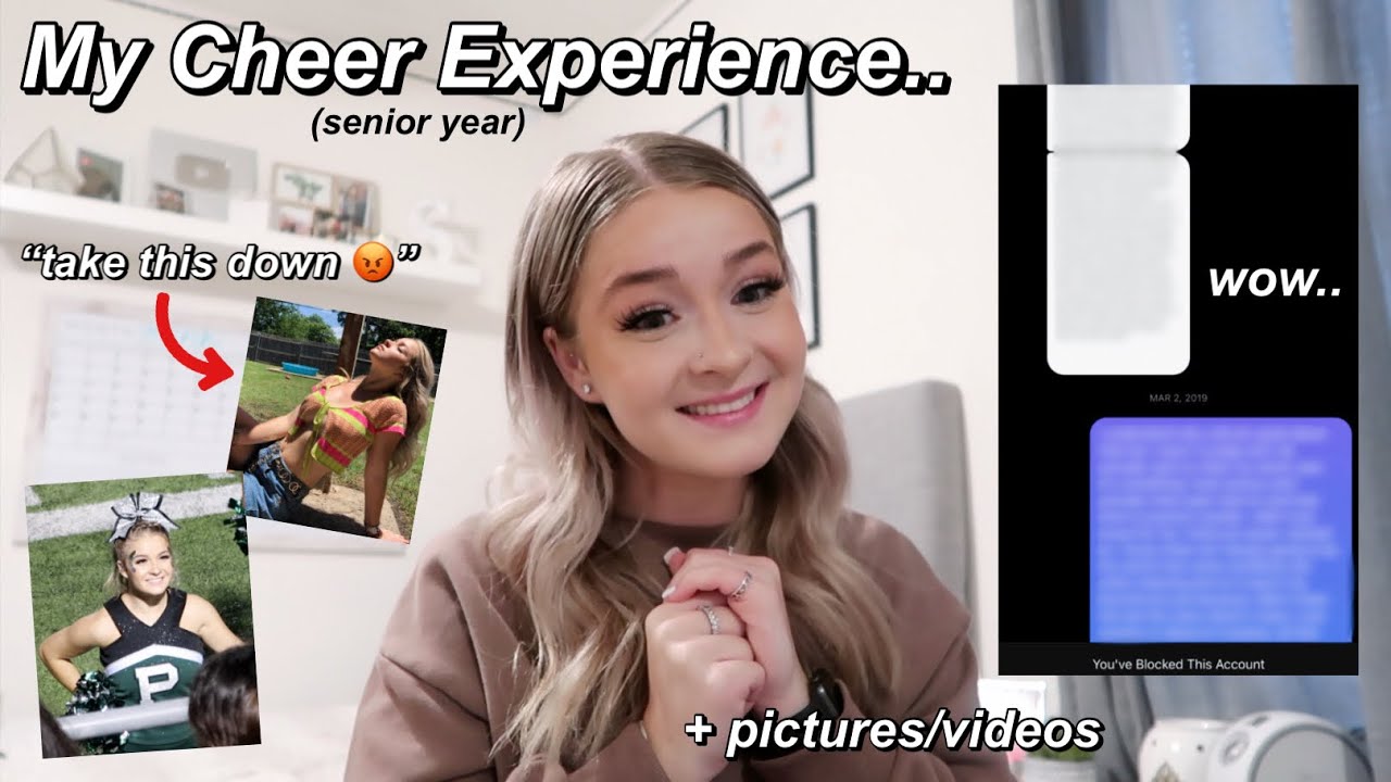 STORYTIME: The TRUTH About My Senior Year As A CHEERLEADER... + pictures/videos
