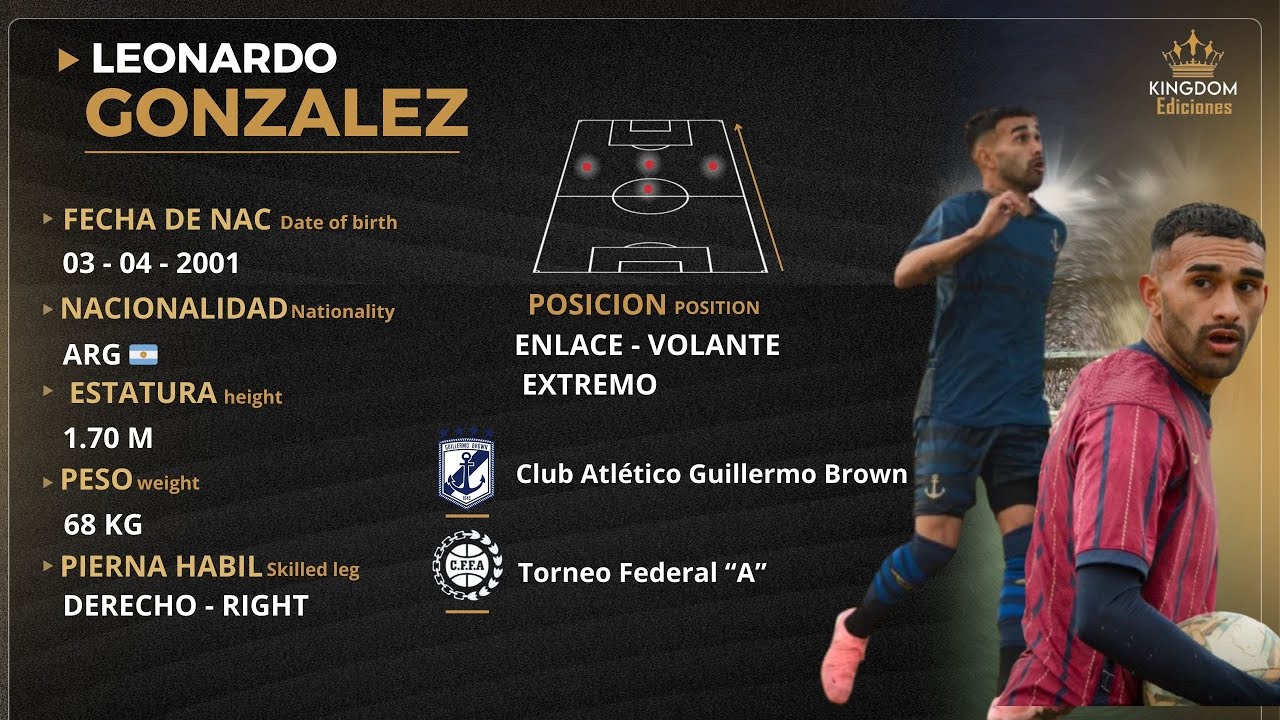 Leonardo Gonzalez // Enlace - Volante - Extremo 2025
