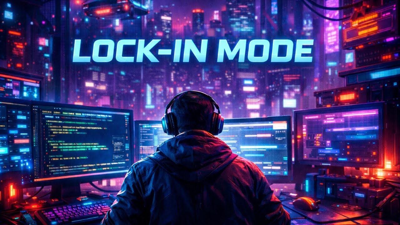 Cyberpunk Deep Focus 🌌 | Night Coding Music for Flow State