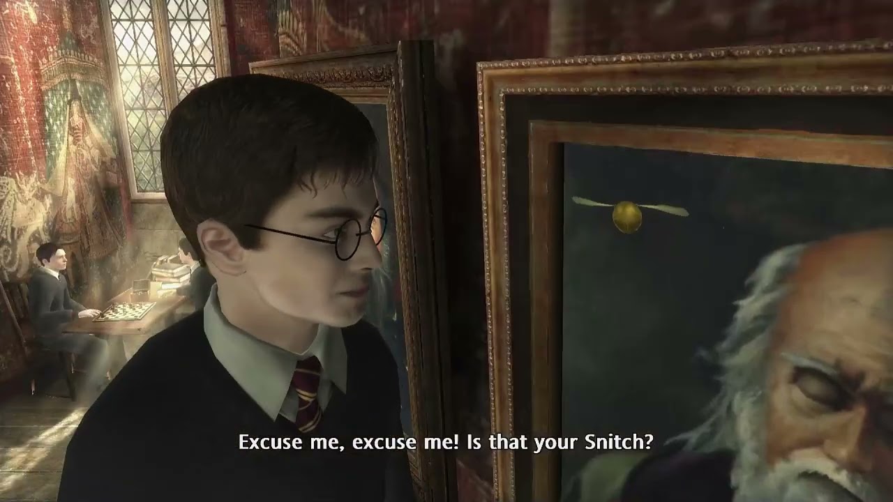 Catching The Snitch in Gryffindor Common Room - Harry Potter & The Order of The Phoenix PS3
