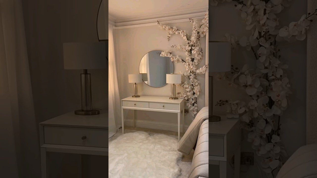 How to make #flowers #decoration for your bedroom #diy #homedecor #home
