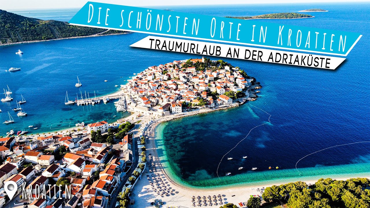 Die schönsten Orte in Kroatien 🇭🇷 🏖️ Primosten - Adriaküste