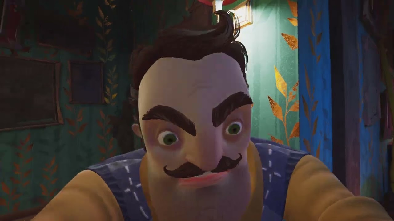 Vidéo hello neighbor  fin