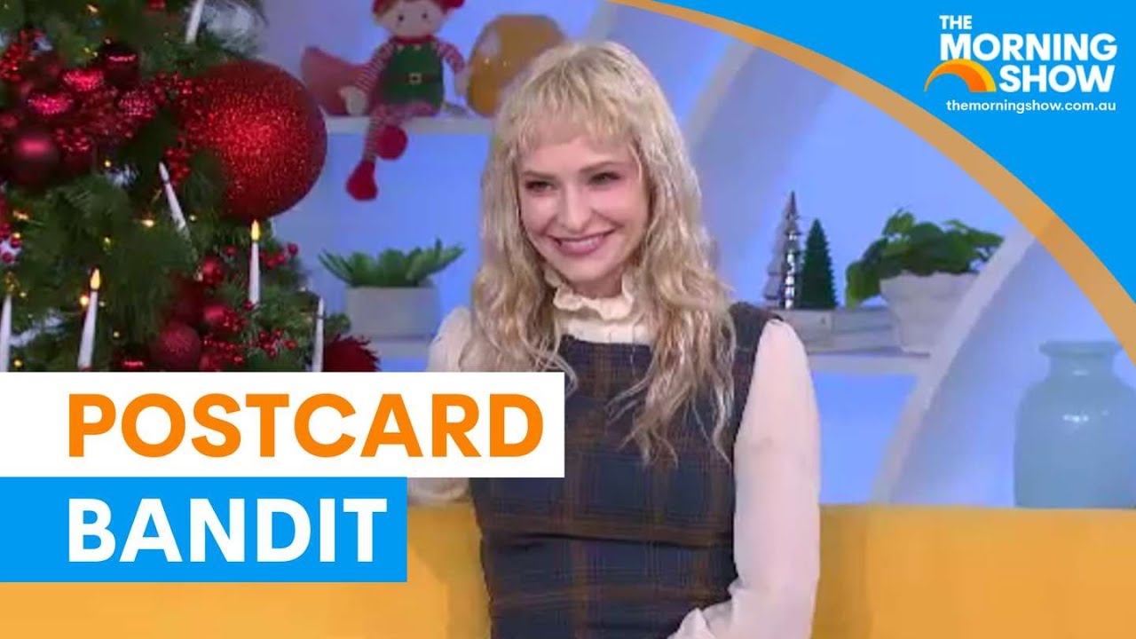 Ashley Cummings stars in postcard bandit series | The Morning Show