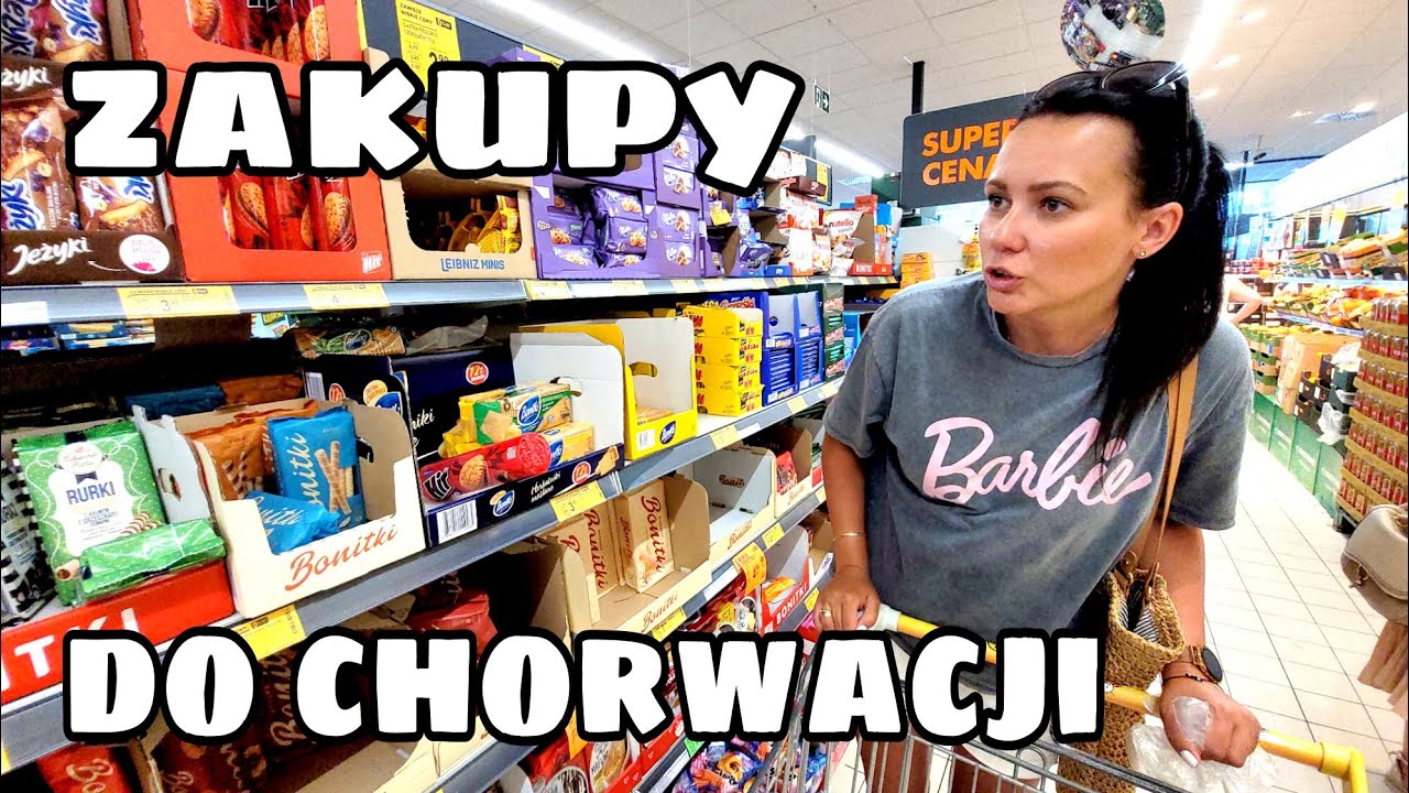 Co kupujemy i po co - zakupy na wyjazd Chorwacja 2023
