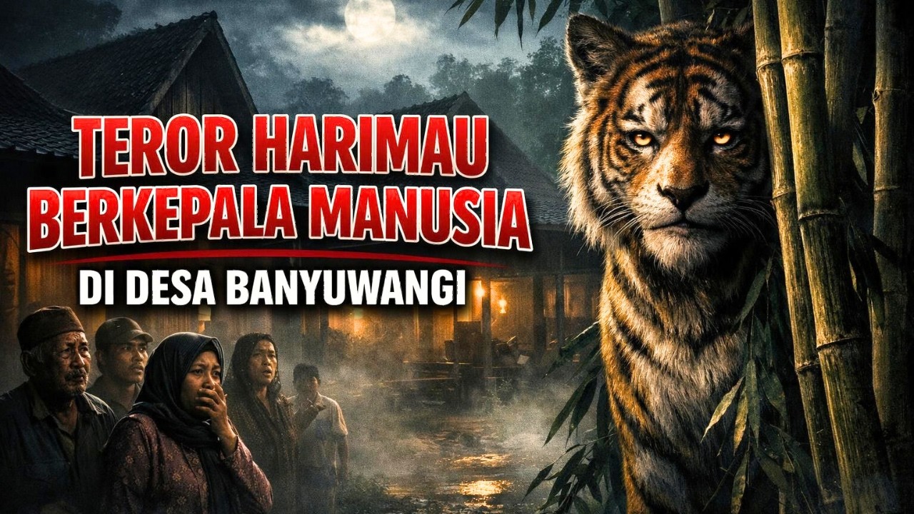 TEROR HARIMAU BERKEPALA MANUSIA DI DESA BANYUWANGI - CERITA HOROR MISTIS