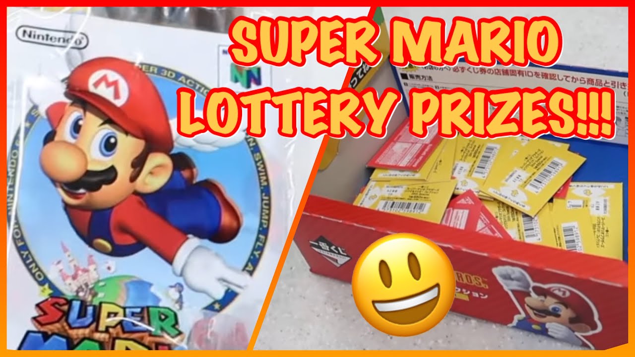 SUPER MARIO LOTTERY PRIZES!!!