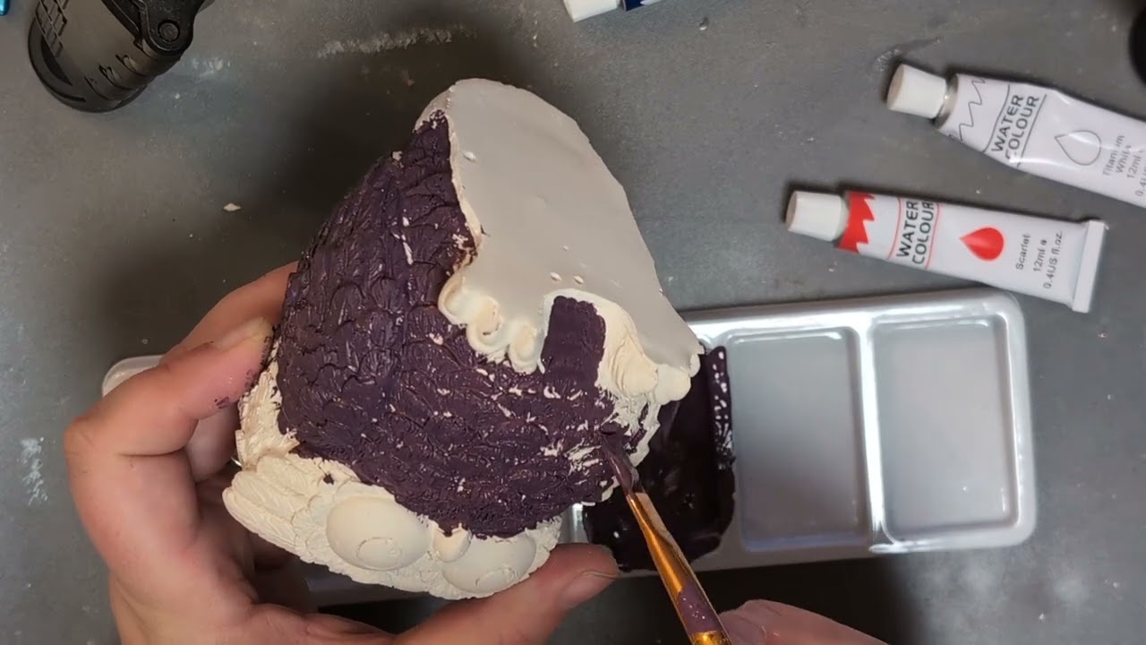 Gipsfiguren anmalen und plaudern