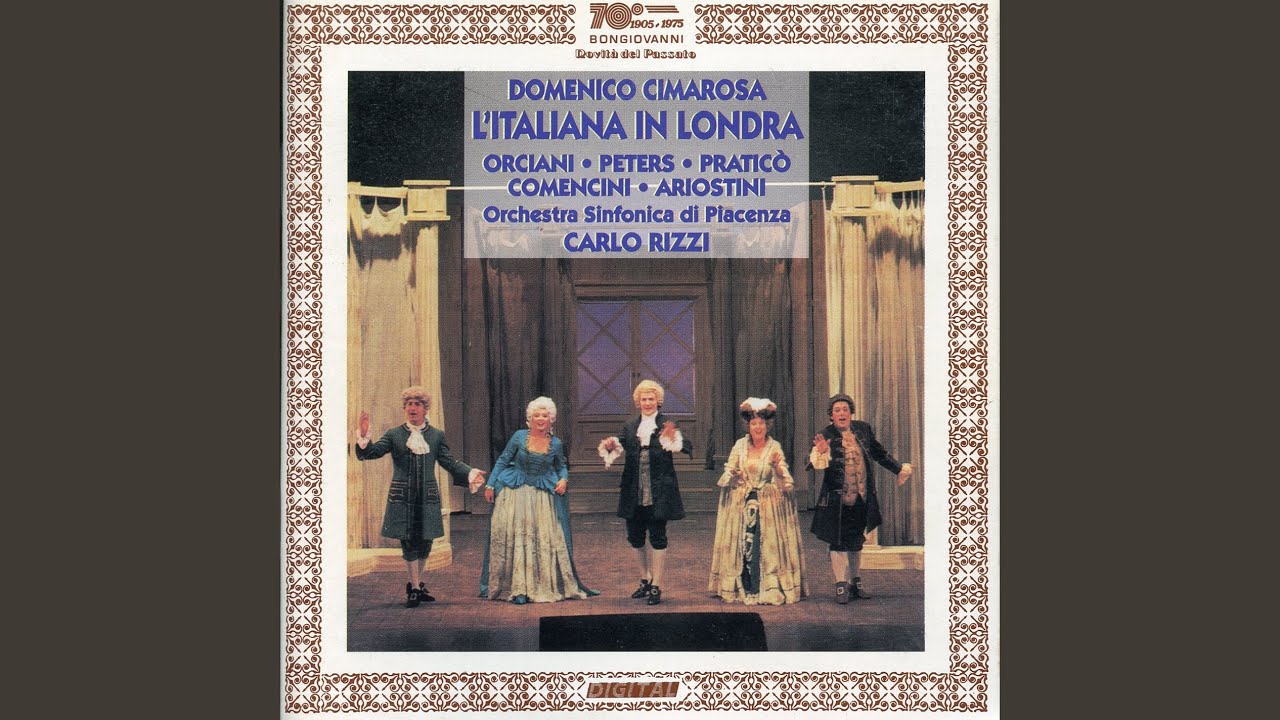 L'italiana in Londra, Act I: Act I: Introduction: Sempre guerra in questi fogli (Sumers)