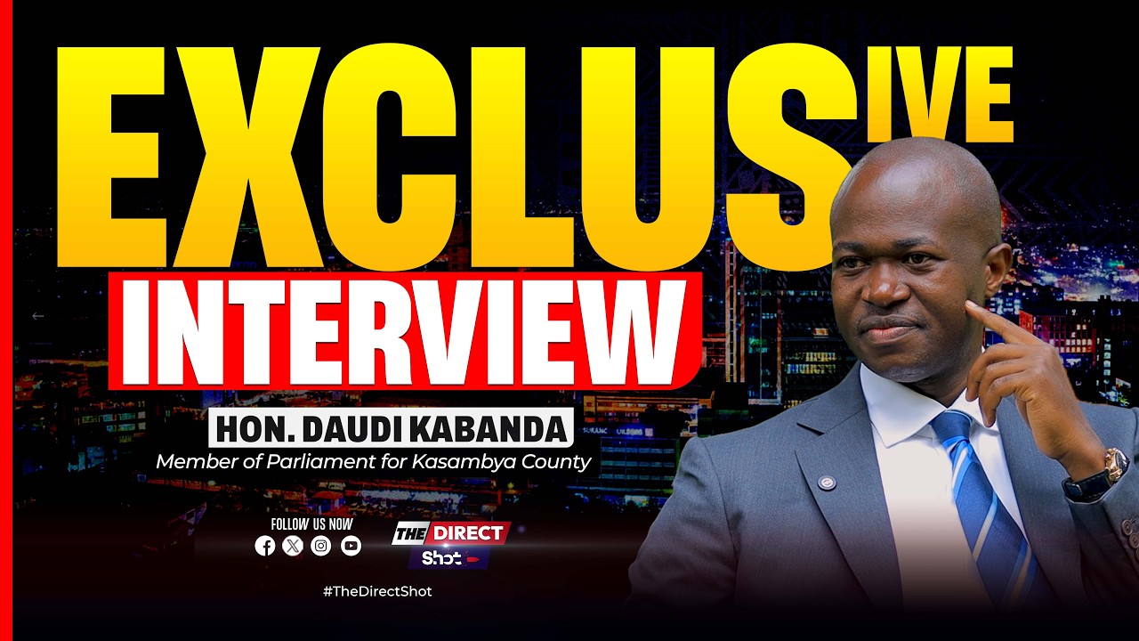 HON DAUDI KABANDA ON THE DIRECT SHOT