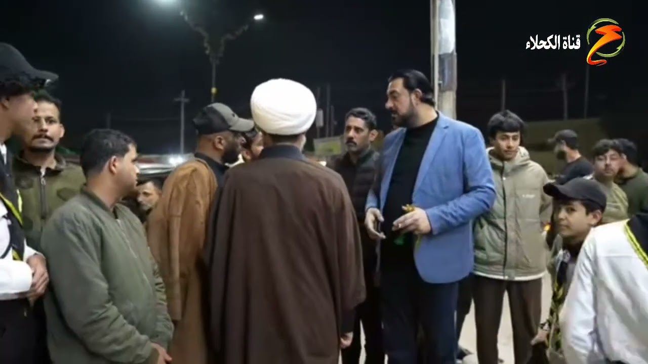 رفع راية #لبيك_ياصاحب_الأمر اهالي الكحلاء 