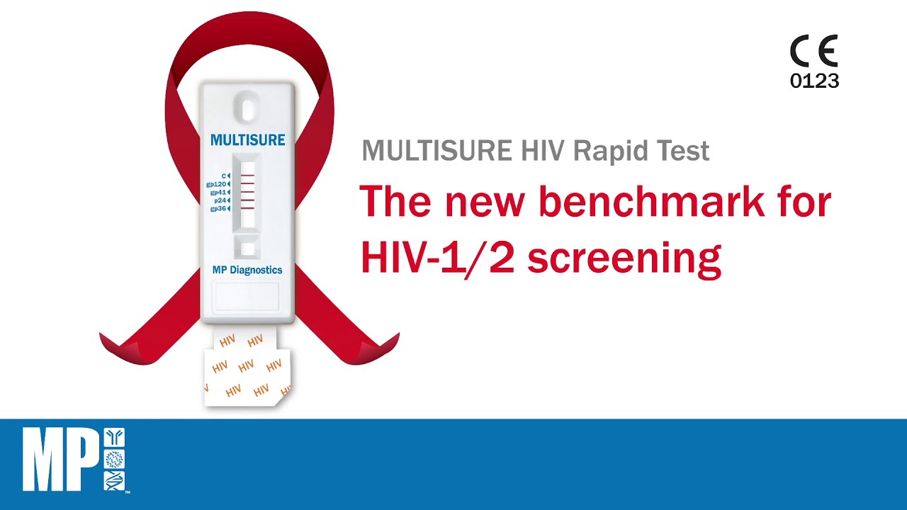 How to use MULTISURE HIV Rapid Test (RUO/CE) [MP Biomedicals Asia Pacific]