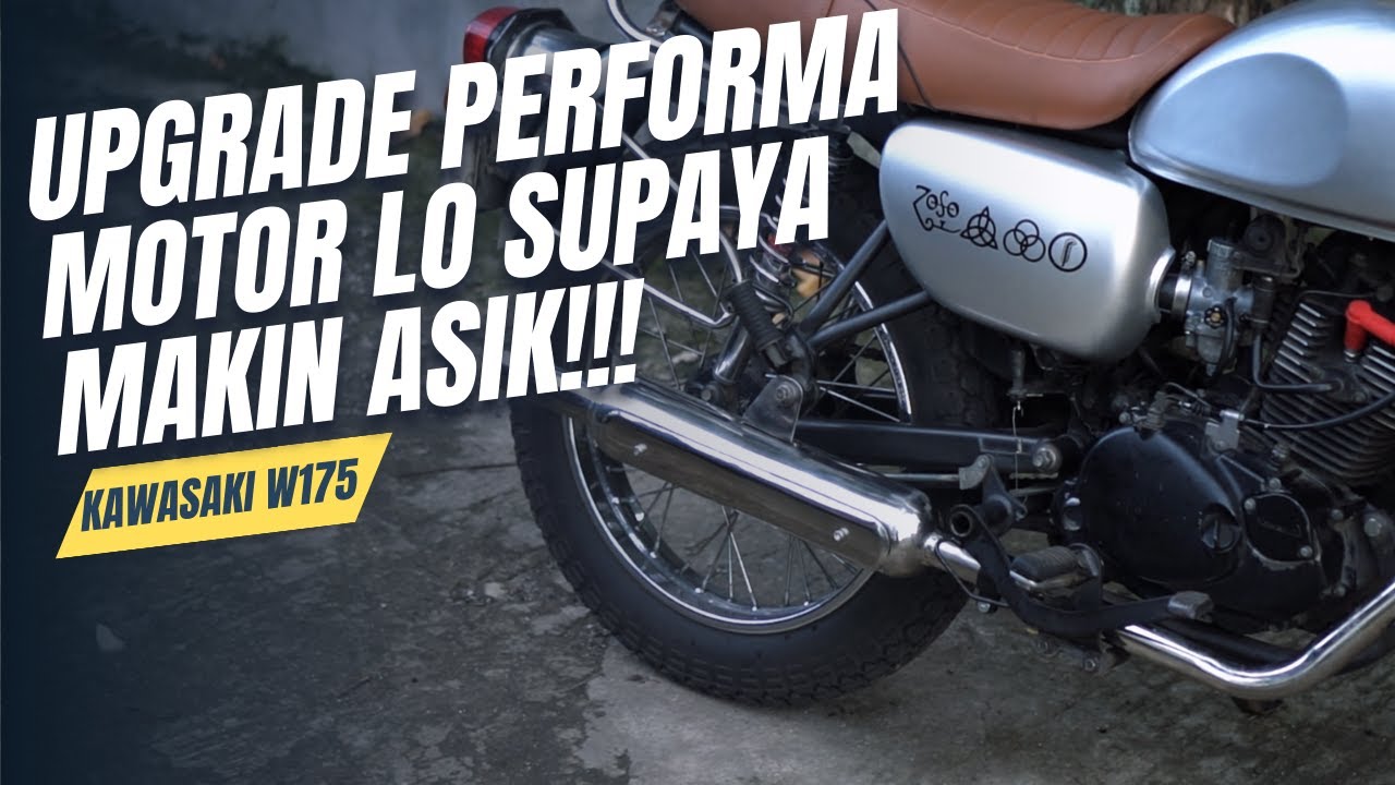 Supaya performa w175 kalian makin enak wajib tonton ini sih!! #BengkelTeras