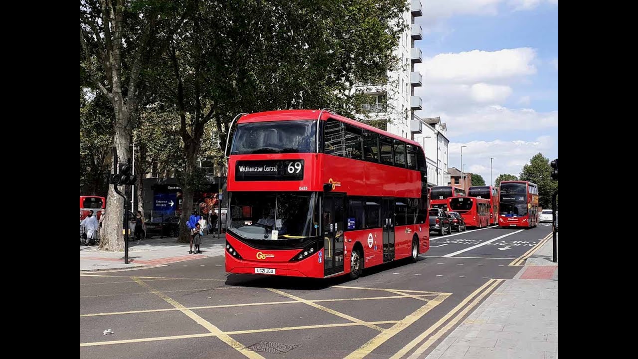 London Buses, Bus Route 69, Walthamstow Central to Canning Town