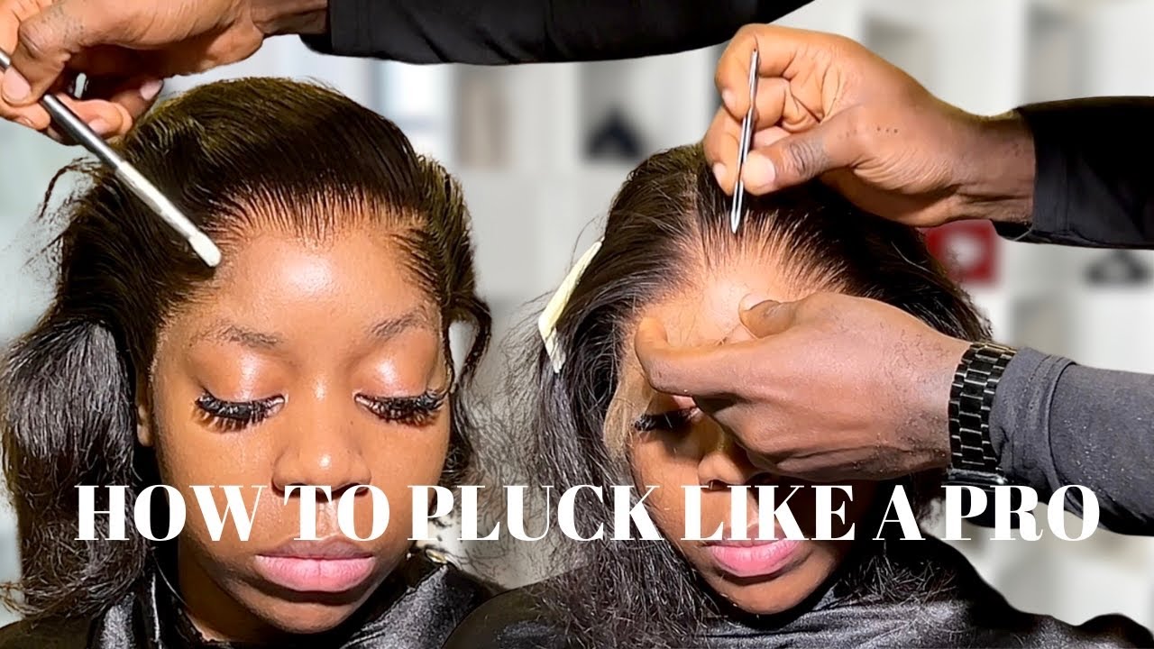 THE DIFFERENCE BETWEEN PLUCKING AND THINNING OUT | FRONTAL INSTALLATION 