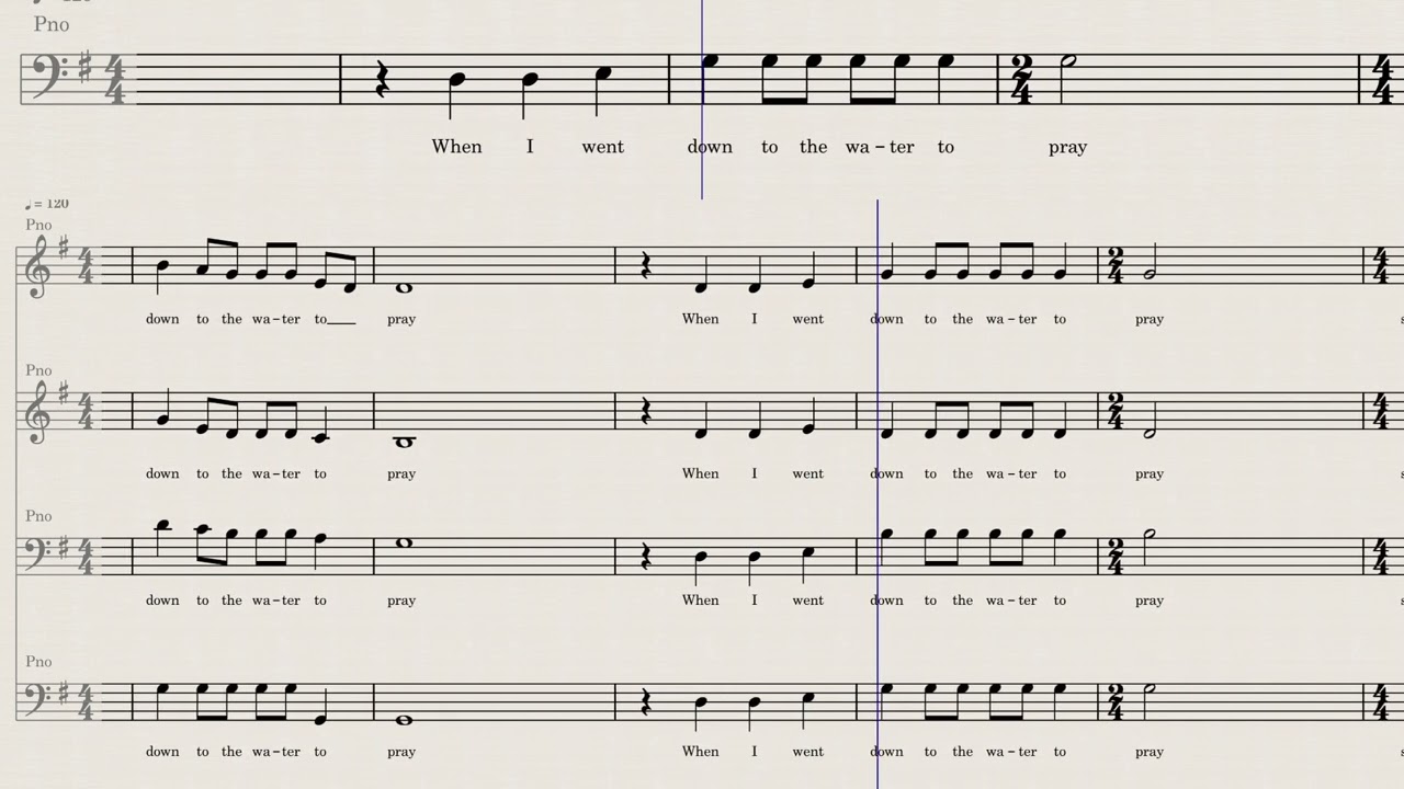 Down to the Water to Pray - Pepper Choplin - Bass Emphasized