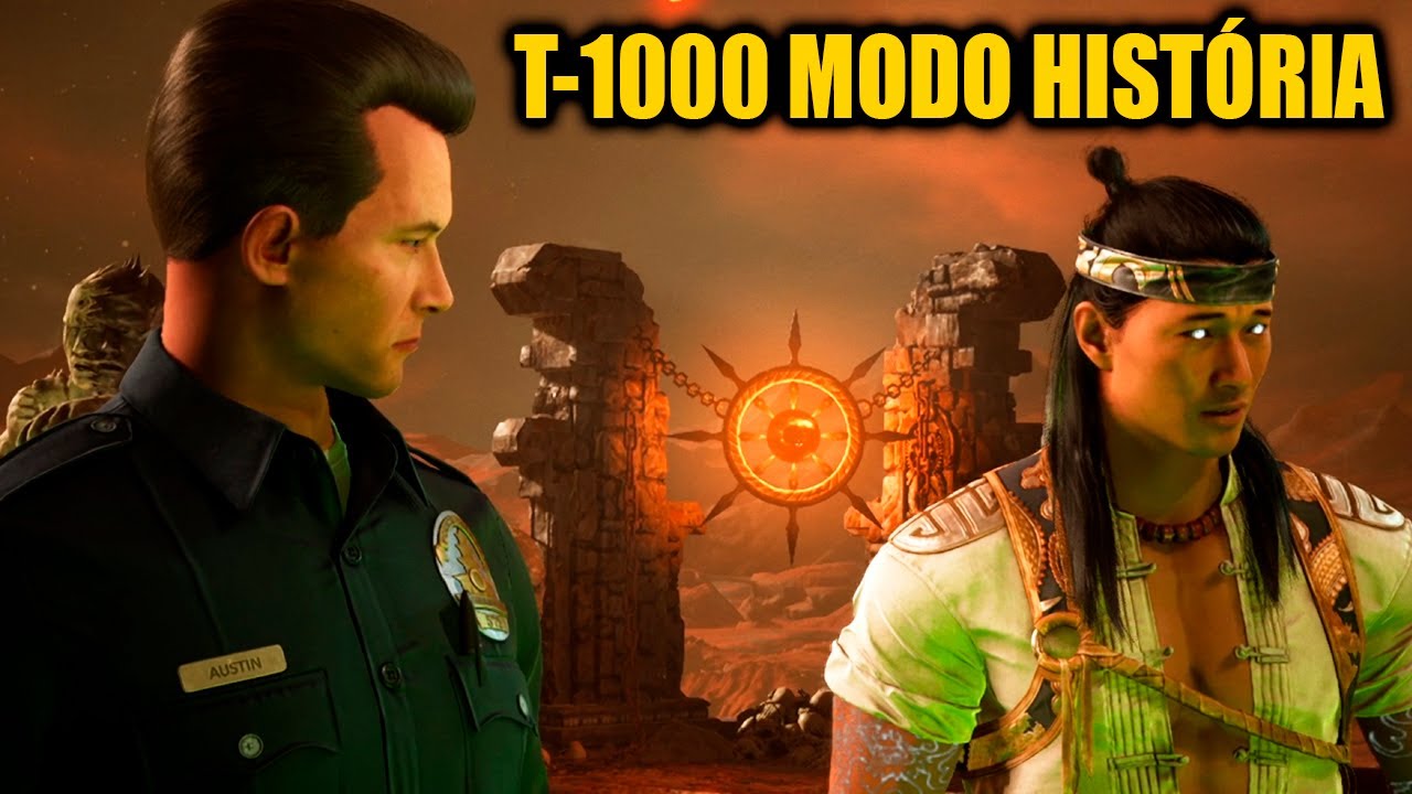 T-1000 MODO HISTÓRIA - MORTAL KOMBAT 1