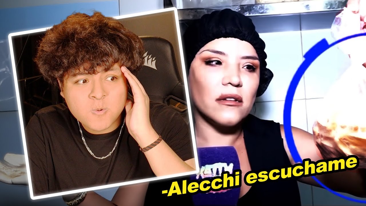 ALECCHI reacciona a KATTY CON KALLE MENCIONA A ALECCHI en INSPECCIÓN DE COCINAS SUCIAS