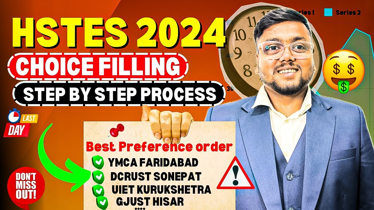 HSTES Choice Filling 2024 🥳 | Live 🔴Step by step Process | HSTES Counselling 2024| HSTES Counselling