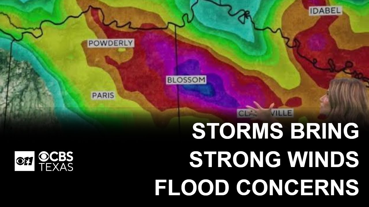 Storms bring damaging winds, flood concerns to North Texas