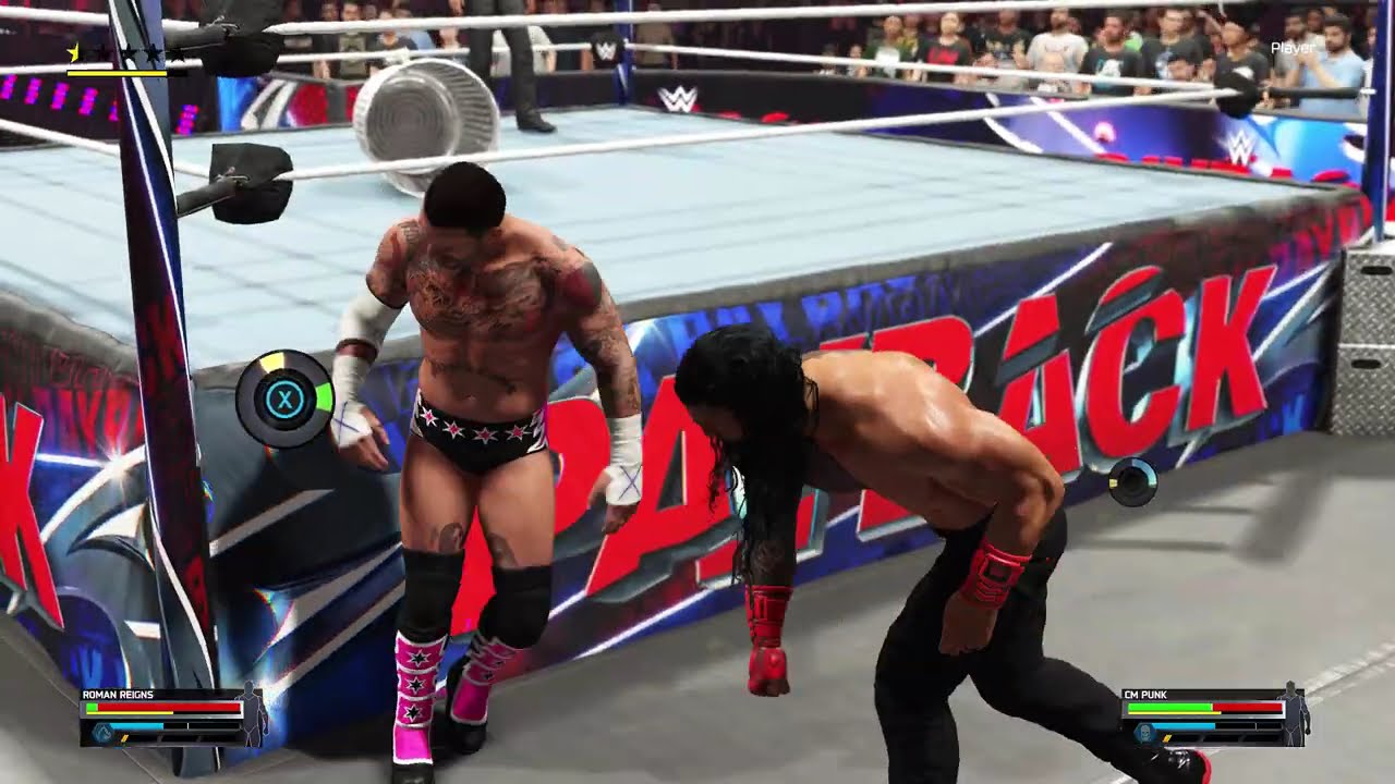 WWE 2K25: Roman Reigns vs CM Punk