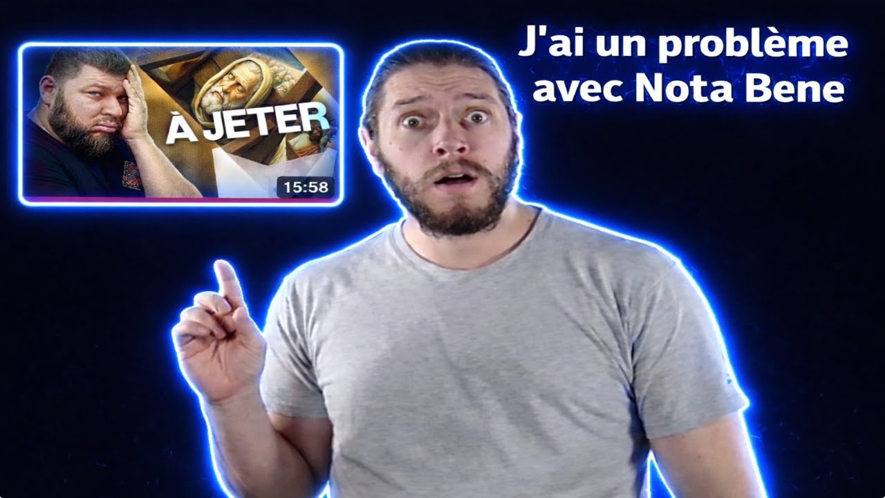 J'ai un problème avec @notabenemovies