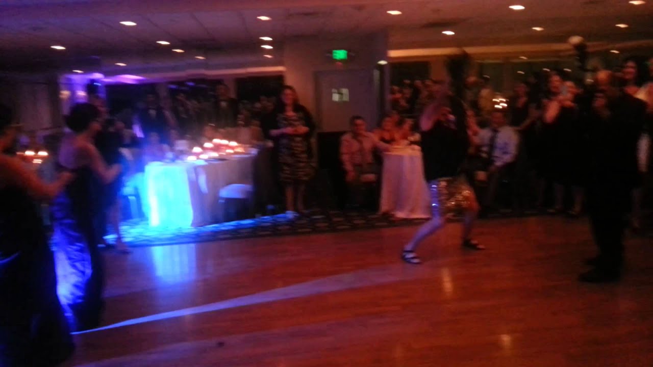 Surprise Proud Mary Wedding Dance