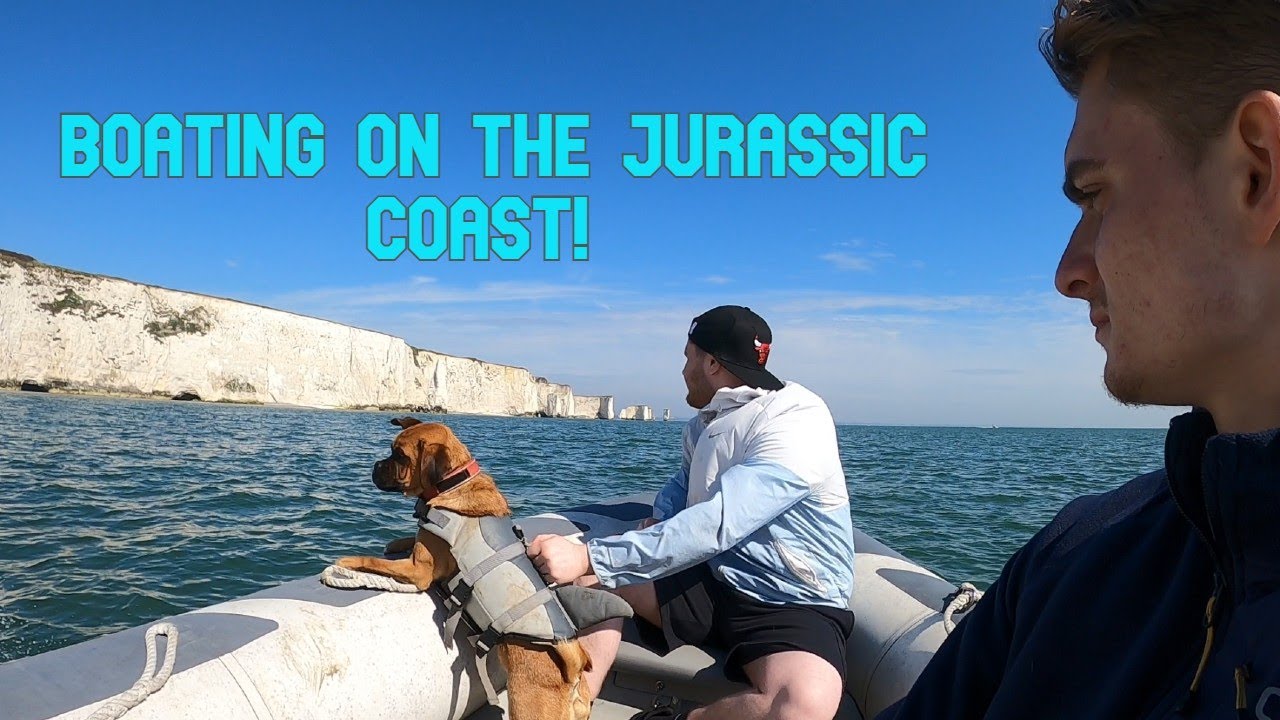 2 Idiots And a Dog Explore The Jurassic Coast On A RIB - Avon Supersport 4.65 40HP Yamaha 2013 EFI