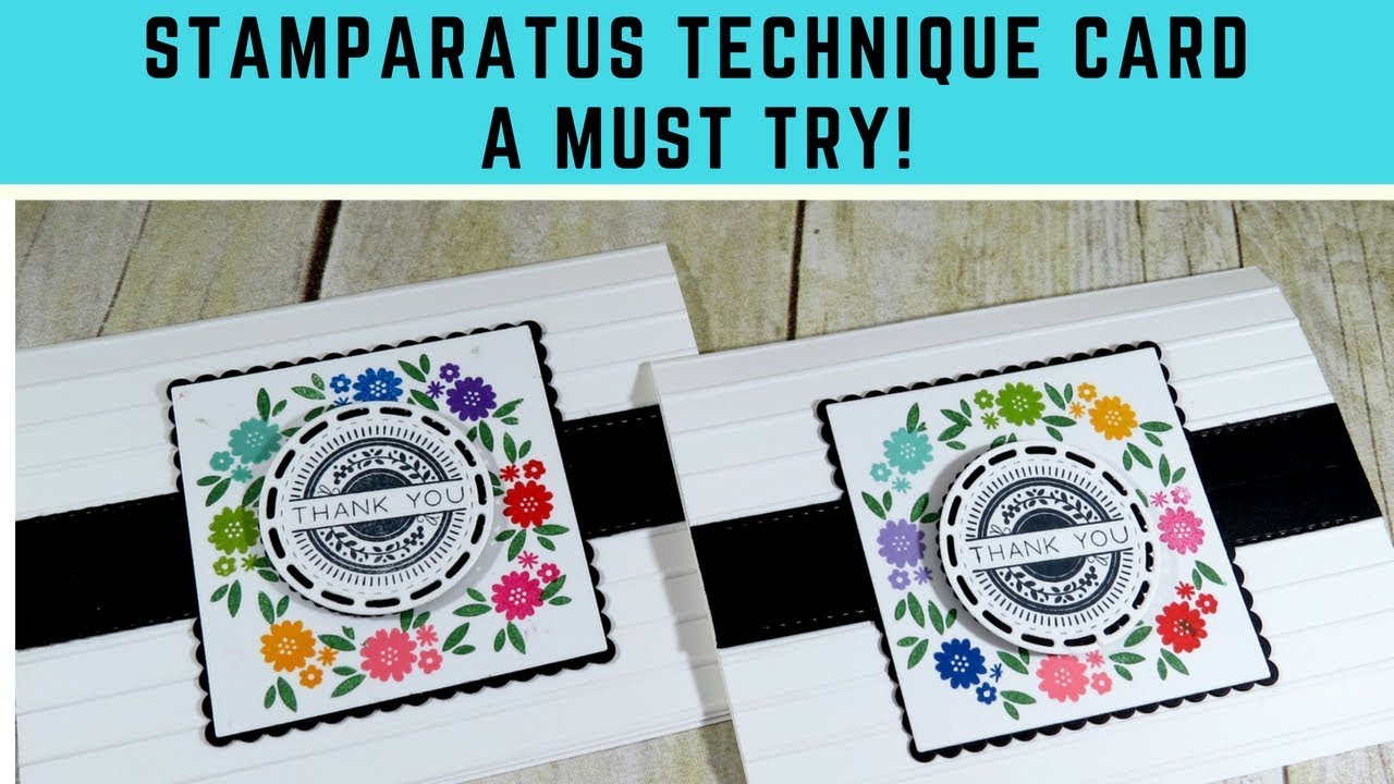 Stamparatus Technique Card A Must Try!