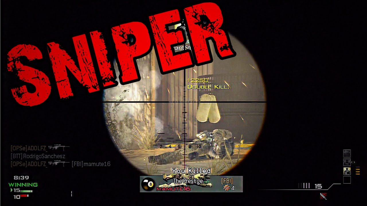 MW3 - Melhorei na Sniper? [Com. ao vivo]