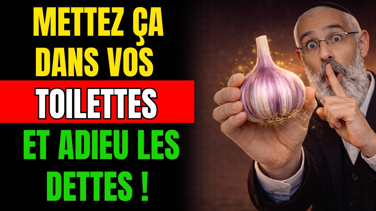 Mettez Ceci dans Vos TOILETTES : Rituel Juif qui vous rendra MILLIONNAIRE | Sagesse Juive