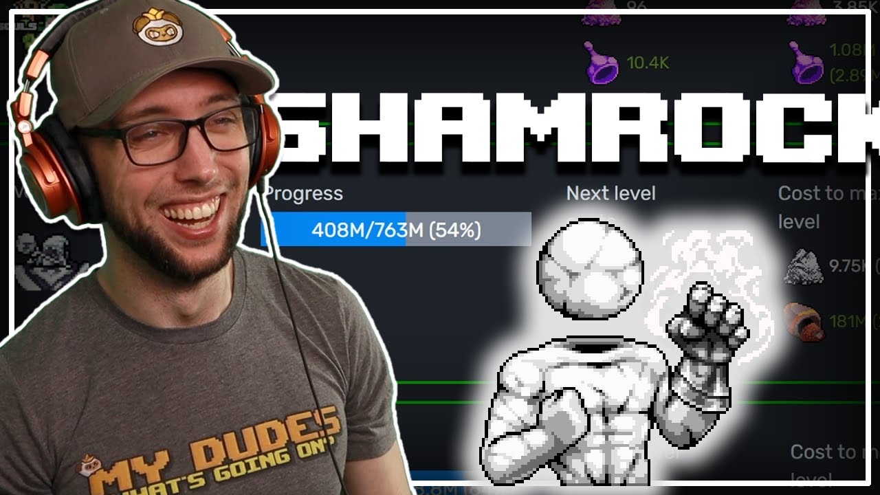 IdleOn Account Reviews: Shamrock - Vman Help
