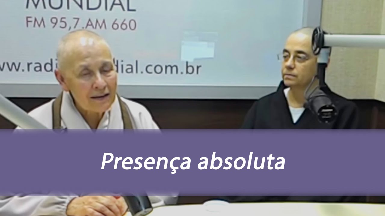 Presença absoluta - Momento Zen com Monja Coen