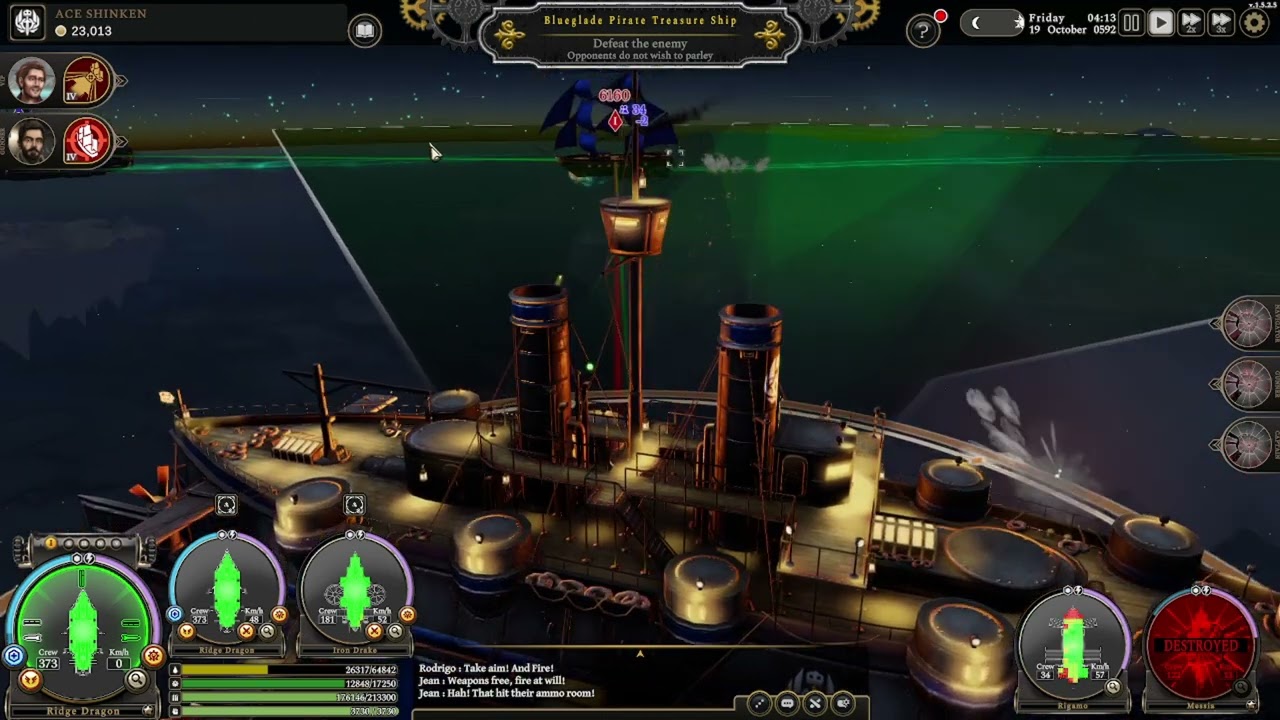 Airship Kingdoms Adrift - #2 - Hunting Pirates, Making your own Company