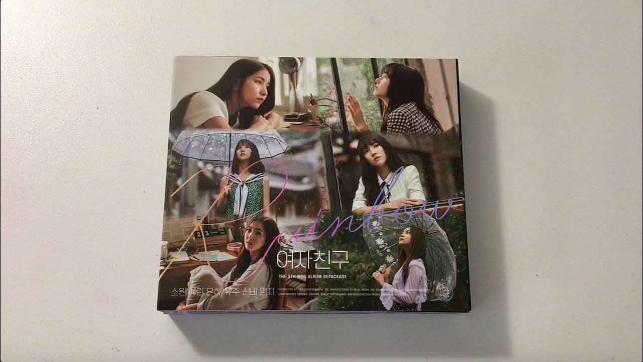 ♡Unboxing GFRIEND 여자친구 5th Mini Album Repackage Rainbow 레인보우♡