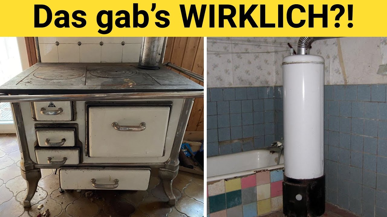 15 seltsame Dinge, die es früher in deutschen Häusern gab – und die heute verschwunden sind