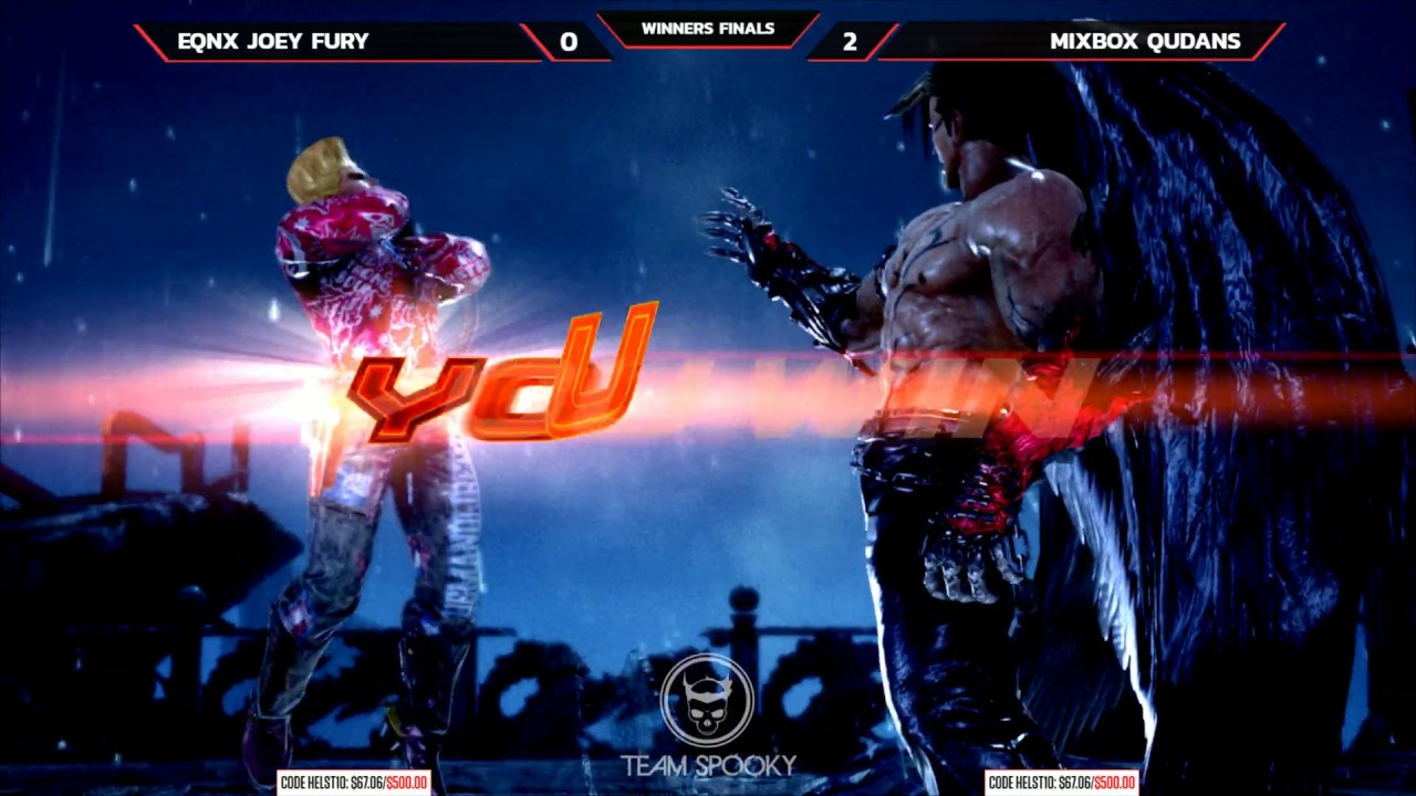 Tekken 7 @ Helst Monthly #10 - EQNX Joey Fury vs Mixbox Qudans [4K/60fps]