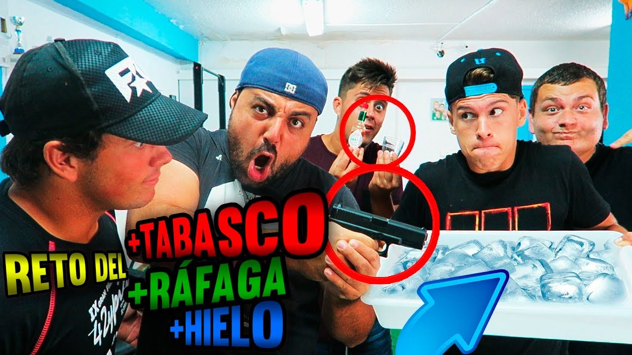 RETO del HIELO 0 ºC, RÁFAGA y TABASCO!!! ¡¡¡OMG!!!