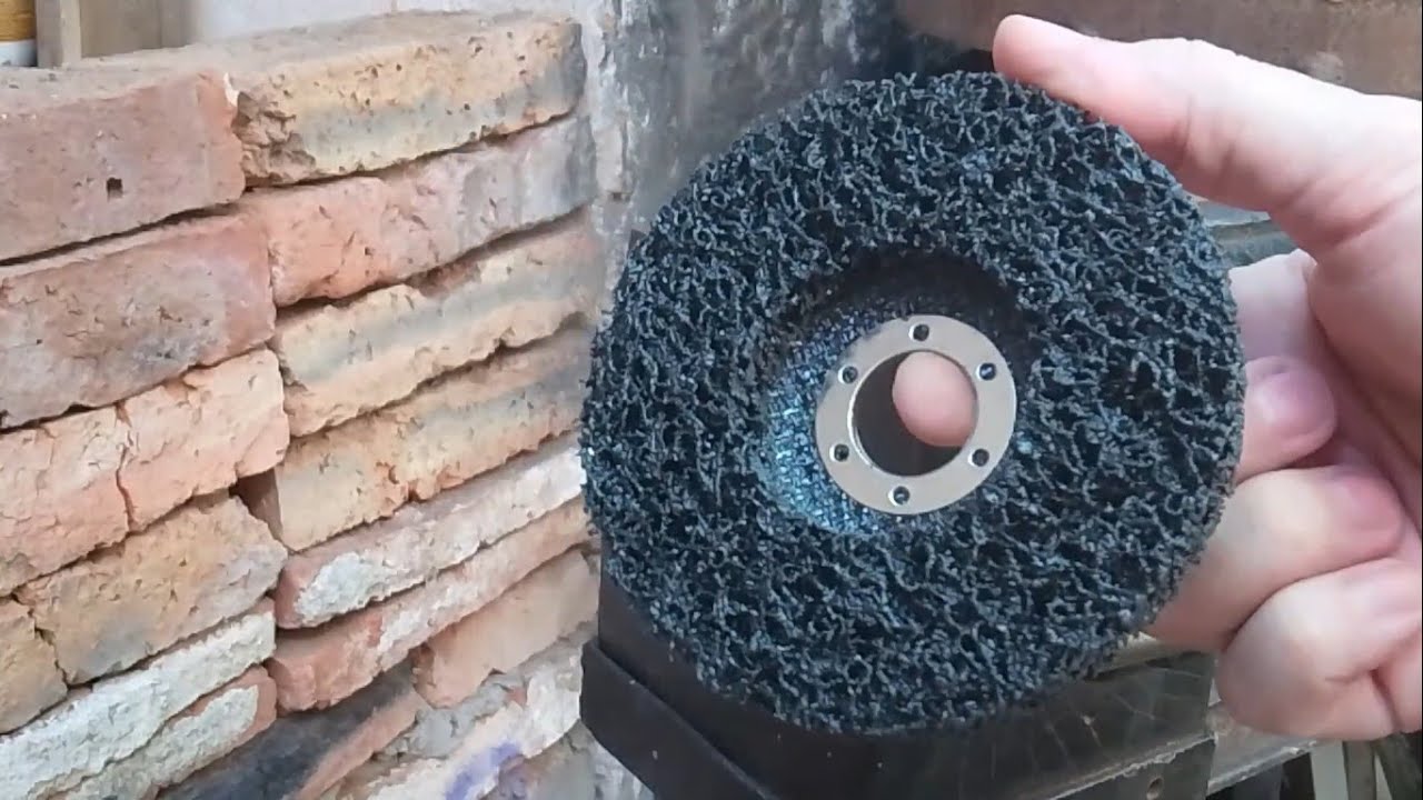 Disco de fibra para limpiar