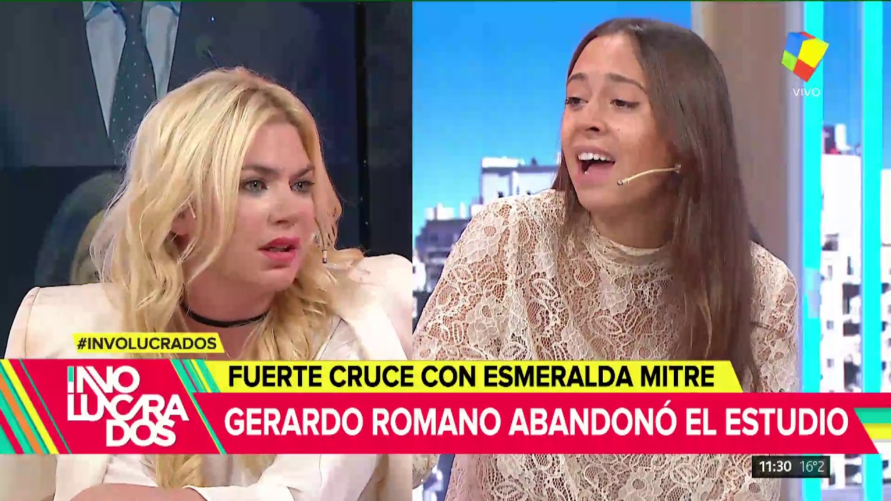 Esmeralda Mitre y Gerardo Romano abandonaron el piso de Intratables