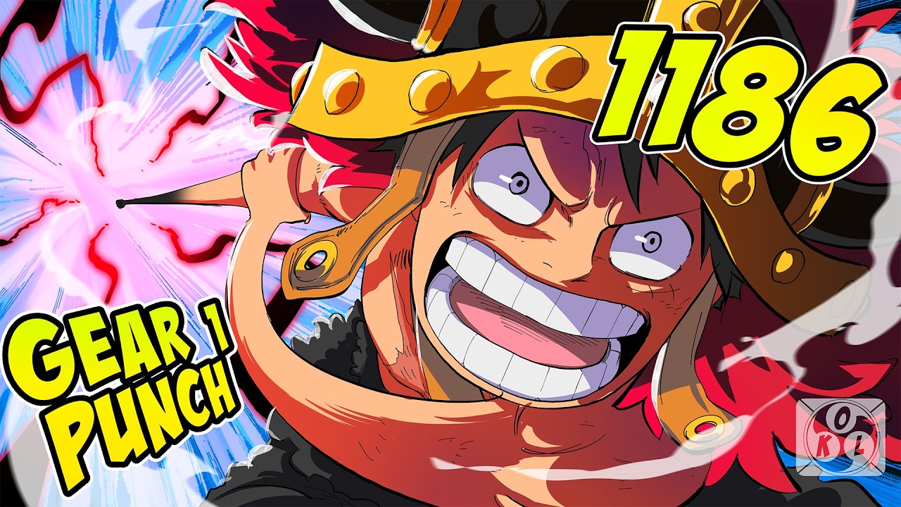 YOOOOOOOOOOOO!!! GEAR 1 LUFFY ROCKS IMU!!! | ONE PIECE 1186 REACTION