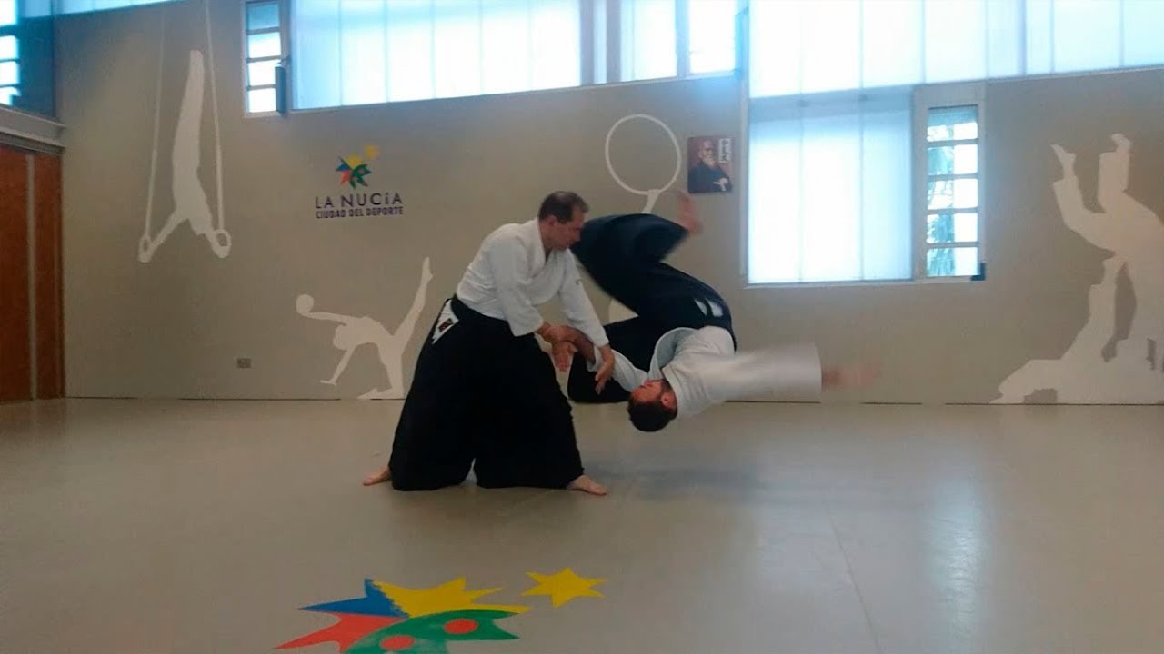 Aikido La Nucia. Compilaci&oacute;n de T&eacute;cnicas Ryote dori Kokyu Nage