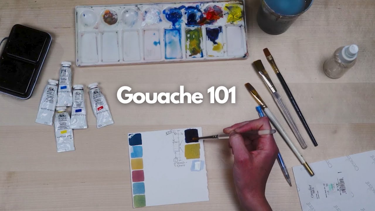 Gouache 101 with Ellie Wilson